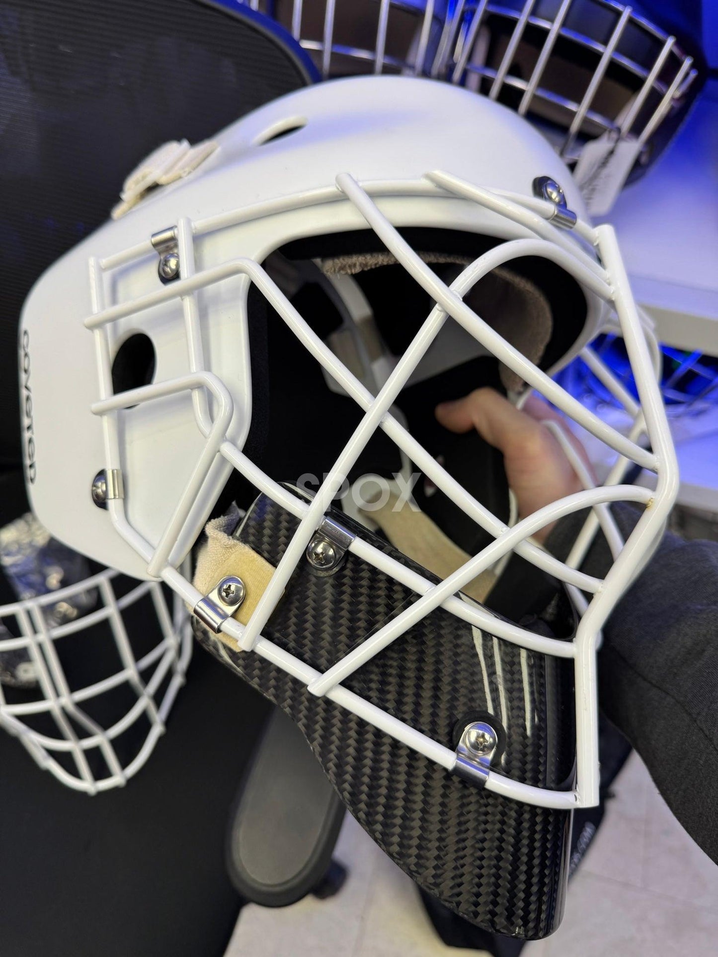Coveted 2 Piece Goalie Mask Combo ππ₯
β Extra Cage, Bag & Hardware Kit Included!
