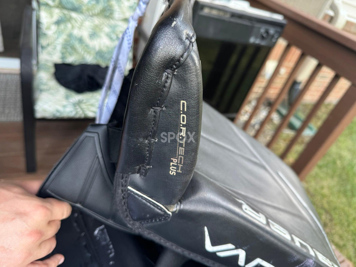 Bauer Hyperlite Senior Goalie Leg Pads – Small | Black