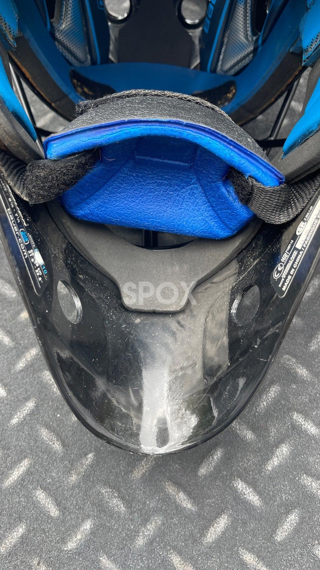 Bauer NME 10 FT2 Senior Goalie Mask β Carbon Fiber Power!