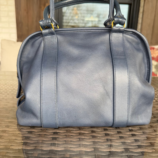 Vintage Coach Blue Soft Satchel 4055🍂✨