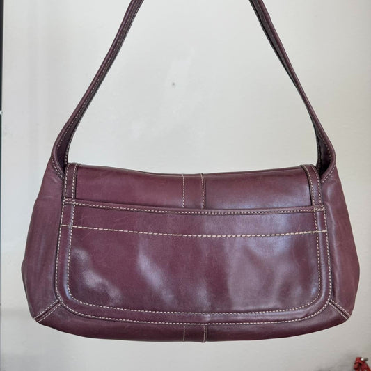 Authentic Coach Ergo Belted Flap Bag