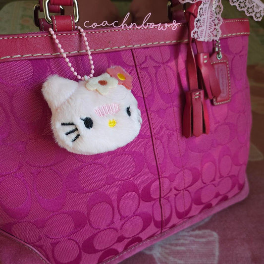 Y2K Vintage Coach Pink Handbag Tote Purse🍎🔥
