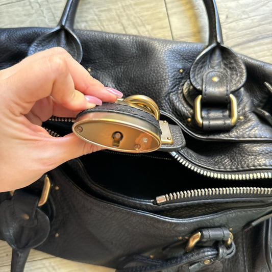 Authentic Chloe paddington bag in black Preowned🫐🪻