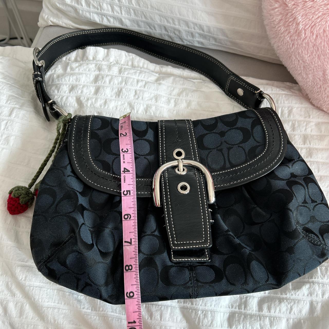 π«πͺ» y2k vintage black Coach soho shoulder π«πͺ»
