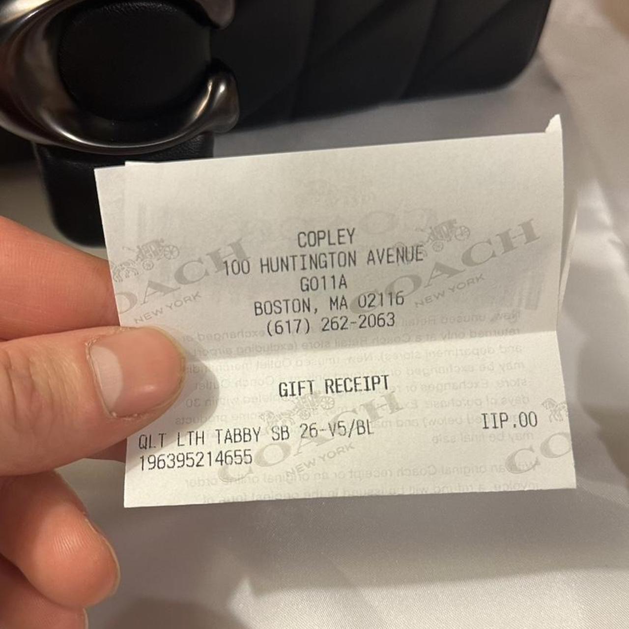 Coach Pillow Tabby 26 Black & Matte NEW