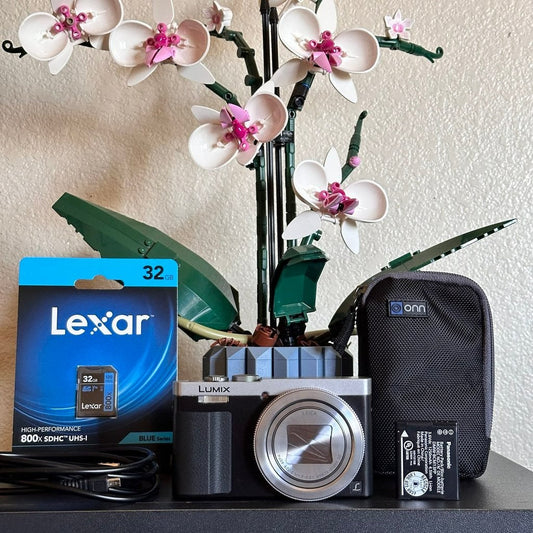 Used Panasonic Lumix DMC-ZS50 Digital Camera (Silver) | 12.1MP πΈβ¨