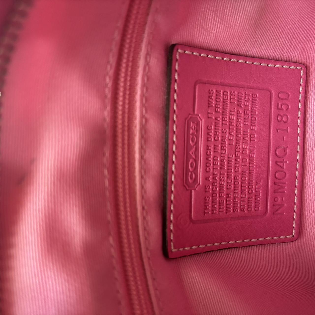 Mini Vintage Coach Hobo In Optic Pink๐๐