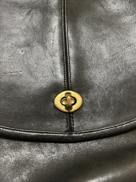 Vintage Coach Cresent Saddle Bag Purse Bag New York Bonnie Cashin🖤🍫