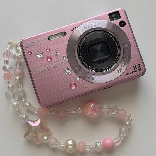 Used Sony Cybershot W120 Digital Camera π₯π Pastel Pink Digicam