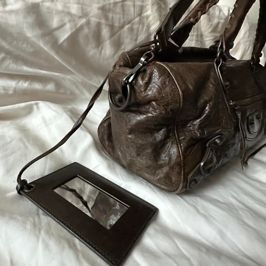 🍇💜Preowned BROWN BALENCIAGA CITY BAG🍇💜