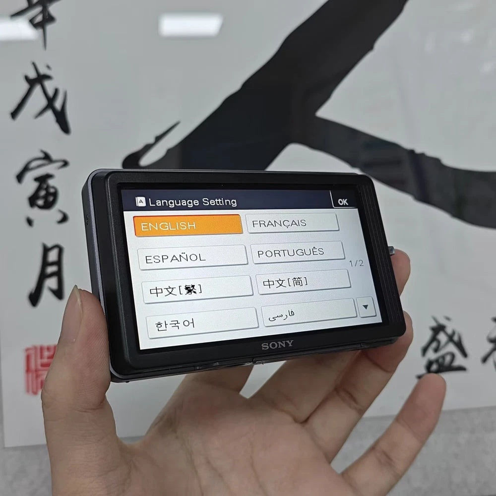 ๐ MINIMALIST GRAIL // Brushed Grey Sony Cyber-shot DSC-T700 ๐ 4GB Internal Memory