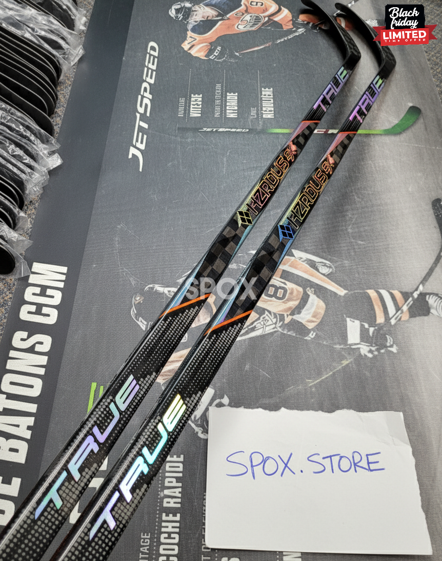 2 Pack – True Hzrdus 9x4 Pro Stock Hockey Sticks – RH P28 – 75 Flex (NEW)