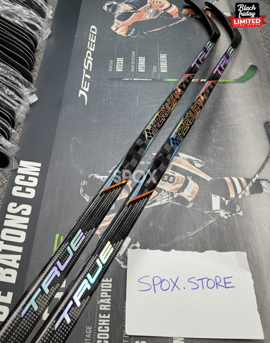 2 Pack – True Hzrdus 9x4 Pro Stock Hockey Sticks – RH P28 – 75 Flex (NEW)