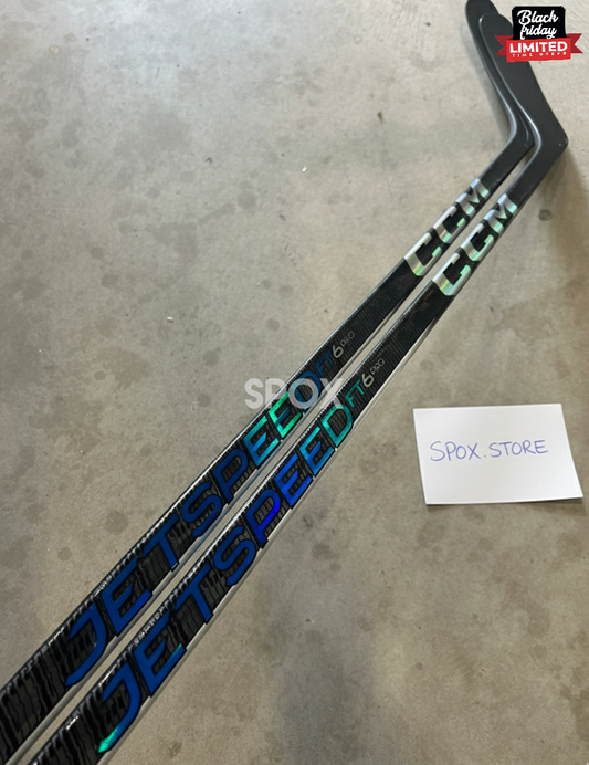 2 PACK 85 Flex P92M Senior CCM Jetspeed FT6 Pro Left Hand Hockey Stick Pro Stock (New)