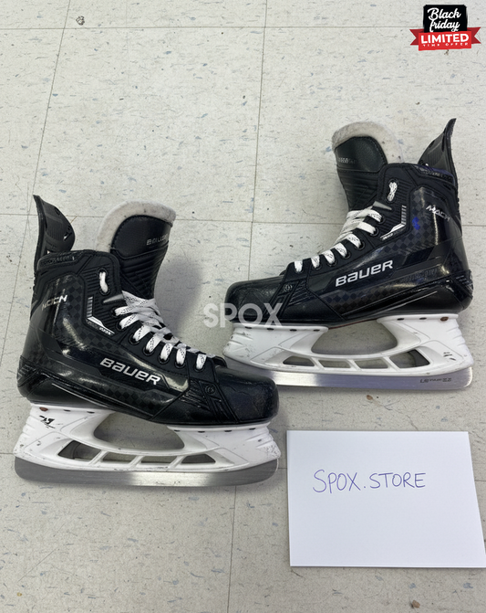 TJ Brodie Toronto Maple Leafs Bauer Supreme Mach Hockey Skates – Senior 9 | Regular Width | Pro Stock