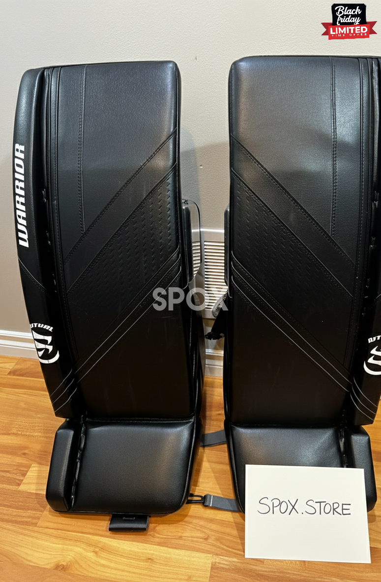 Warrior Ritual G6 E+ Senior Goalie Leg Pads – 32" +1.5” (Used, Excellent Condition)