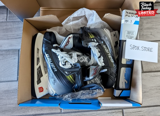 Bauer Vapor Hyperlite 2 Hockey Skates – Senior Size 7 (Fit 2, 263mm Runners)