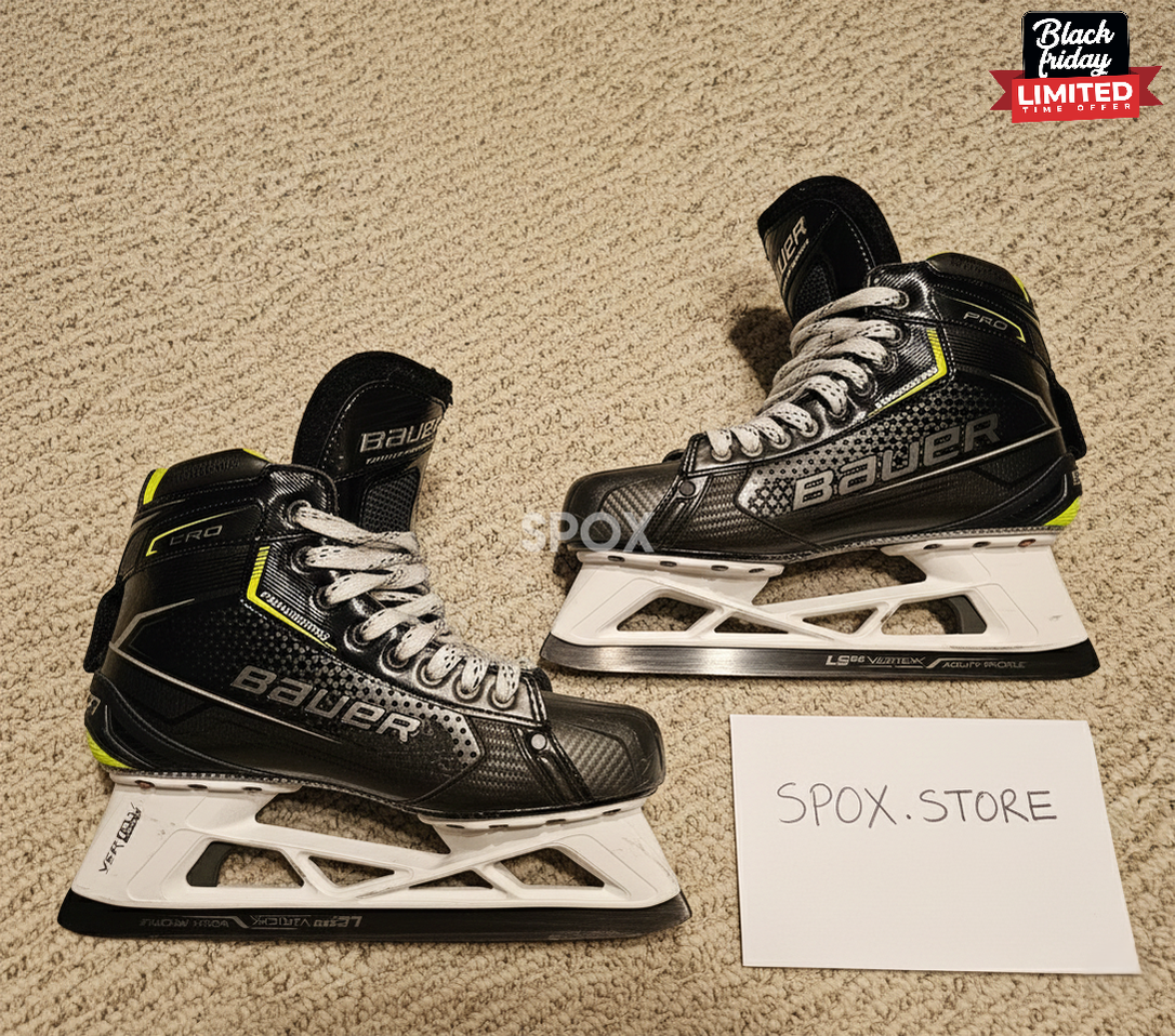 Bauer Pro Goalie Skates – Senior Size 9 Fit 2 | Ready-to-Play Performance