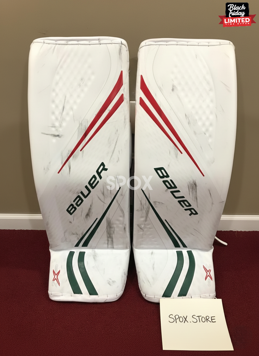 Bauer Vapor 2X Pro Goalie Leg Pads – Size 35+1 (Large) | Pro Stock | Excellent Condition