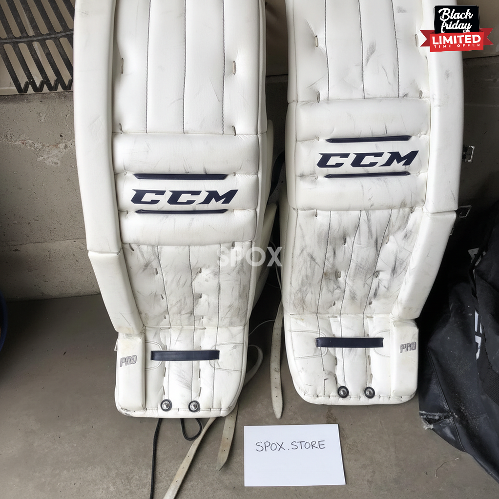 CCM Retro Flex Goalie Full Set – 34” +2 | Senior | White | Great Condition
