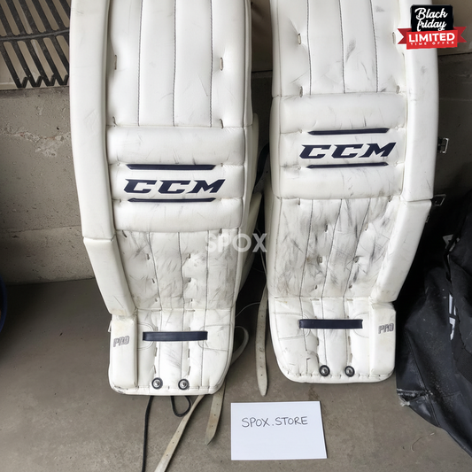 CCM Retro Flex Goalie Full Set – 34” +2 | Senior | White | Great Condition