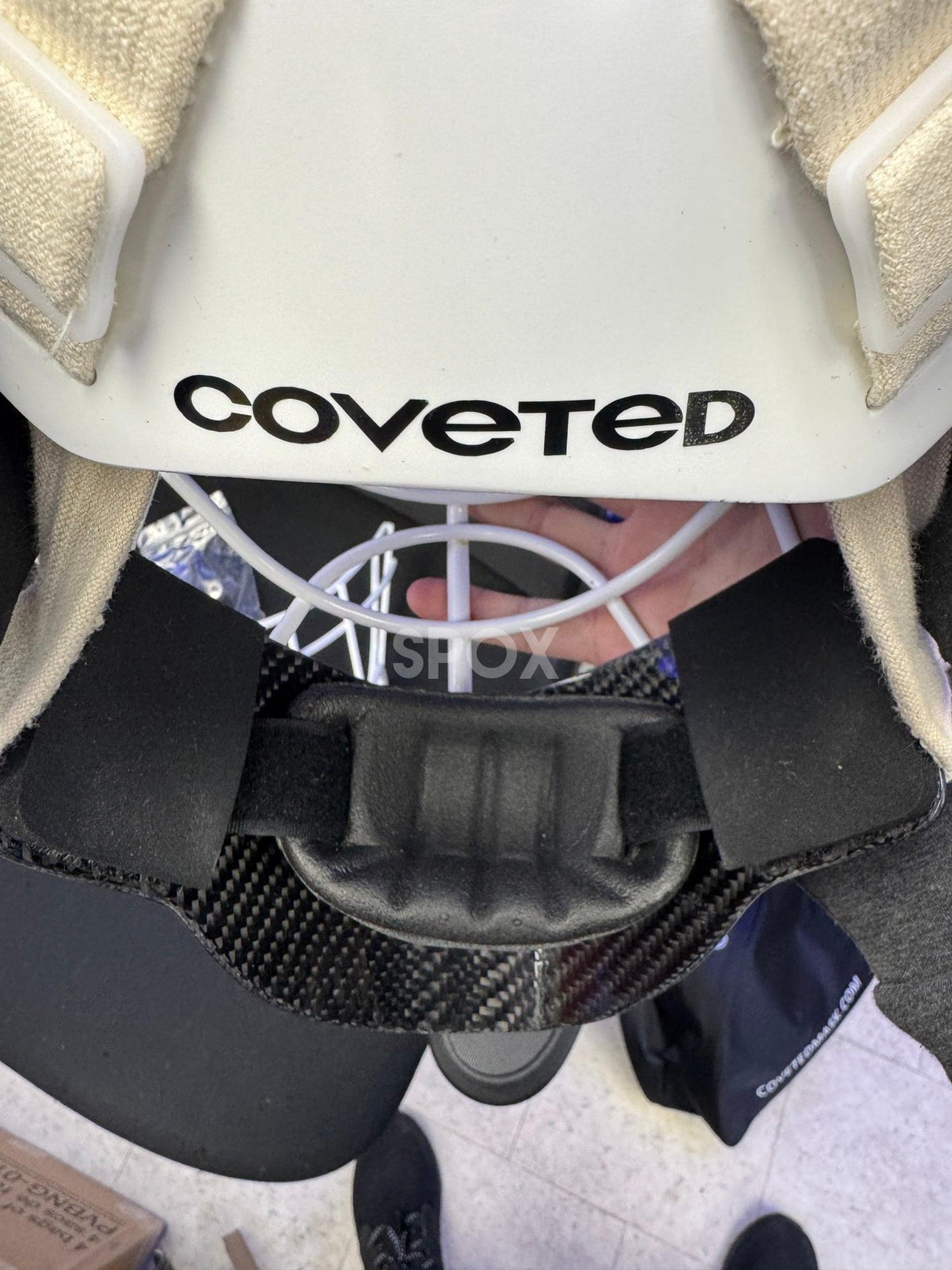 Coveted 2 Piece Goalie Mask Combo 🏒🥅 – Extra Cage, Bag & Hardware Kit Included!