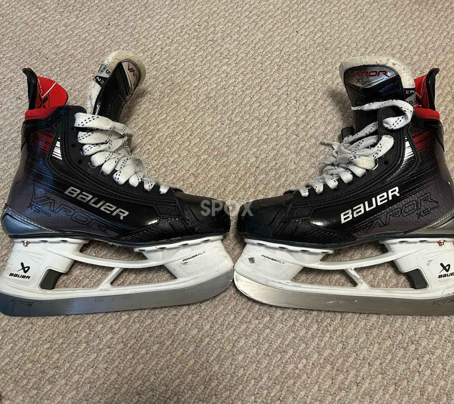 2025 Bauer Vapor X5 Pro Hockey Skates – Size 5 Fit 2 (USED, Excellent Condition)