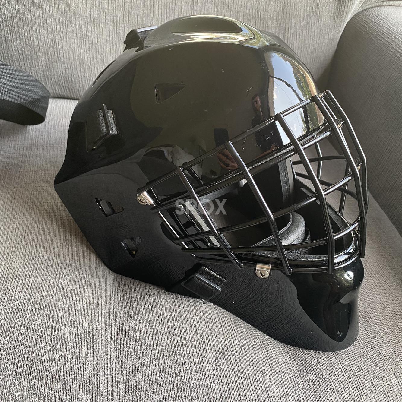 Masked Marvel Senior Goalie Mask | Great Condition | Black
