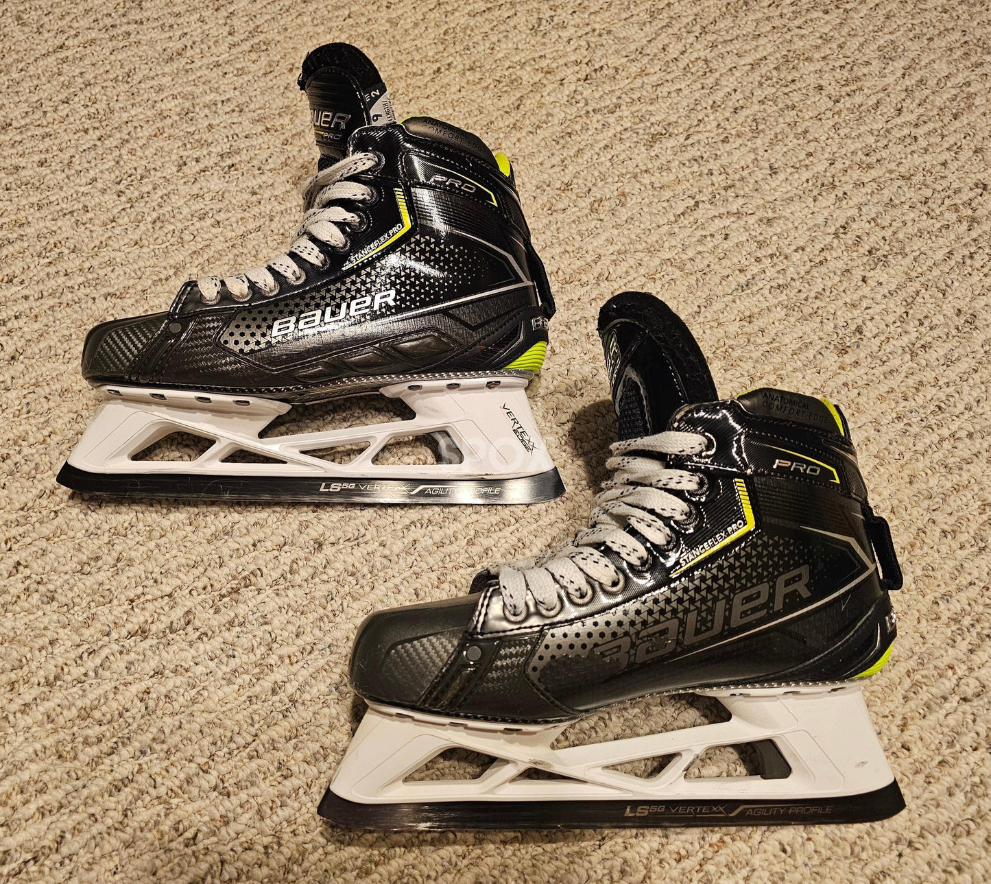 Bauer Pro Goalie Skates – Senior Size 9 Fit 2 | Ready-to-Play Performance