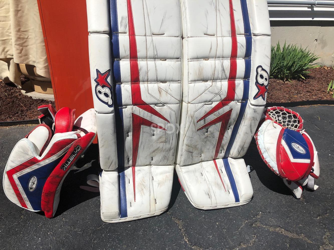 Brian’s G-Netik Pro Custom Goalie Set – Senior 34+2 | Pro-Level Performance