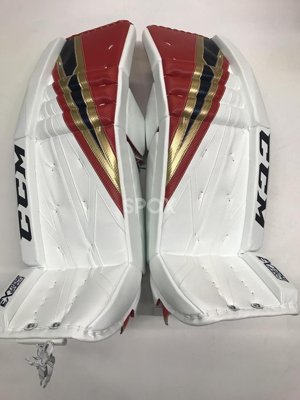 Brand New CCM Pro Stock “Hutchinson” Extreme Flex 4 Goalie Full Set – Senior | Florida Panthers Edition