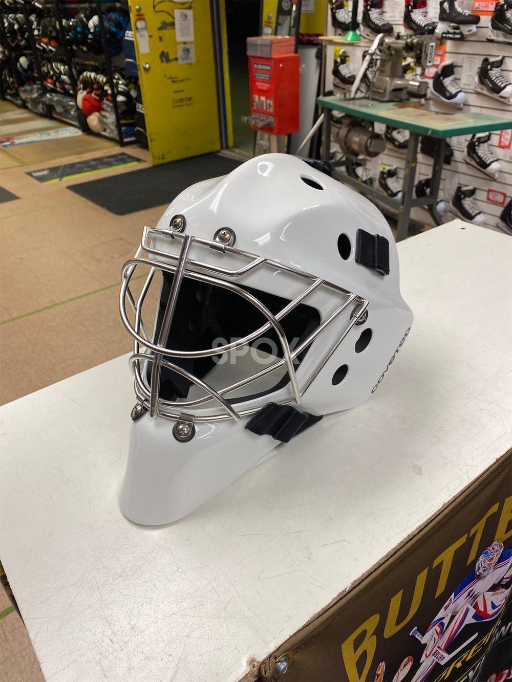 Senior Coveted Mask 905 Pro Goalie Mask (Fits 22–23”) | Carbon Fiber, Fiberglass Kevlar | Includes Mask Bag