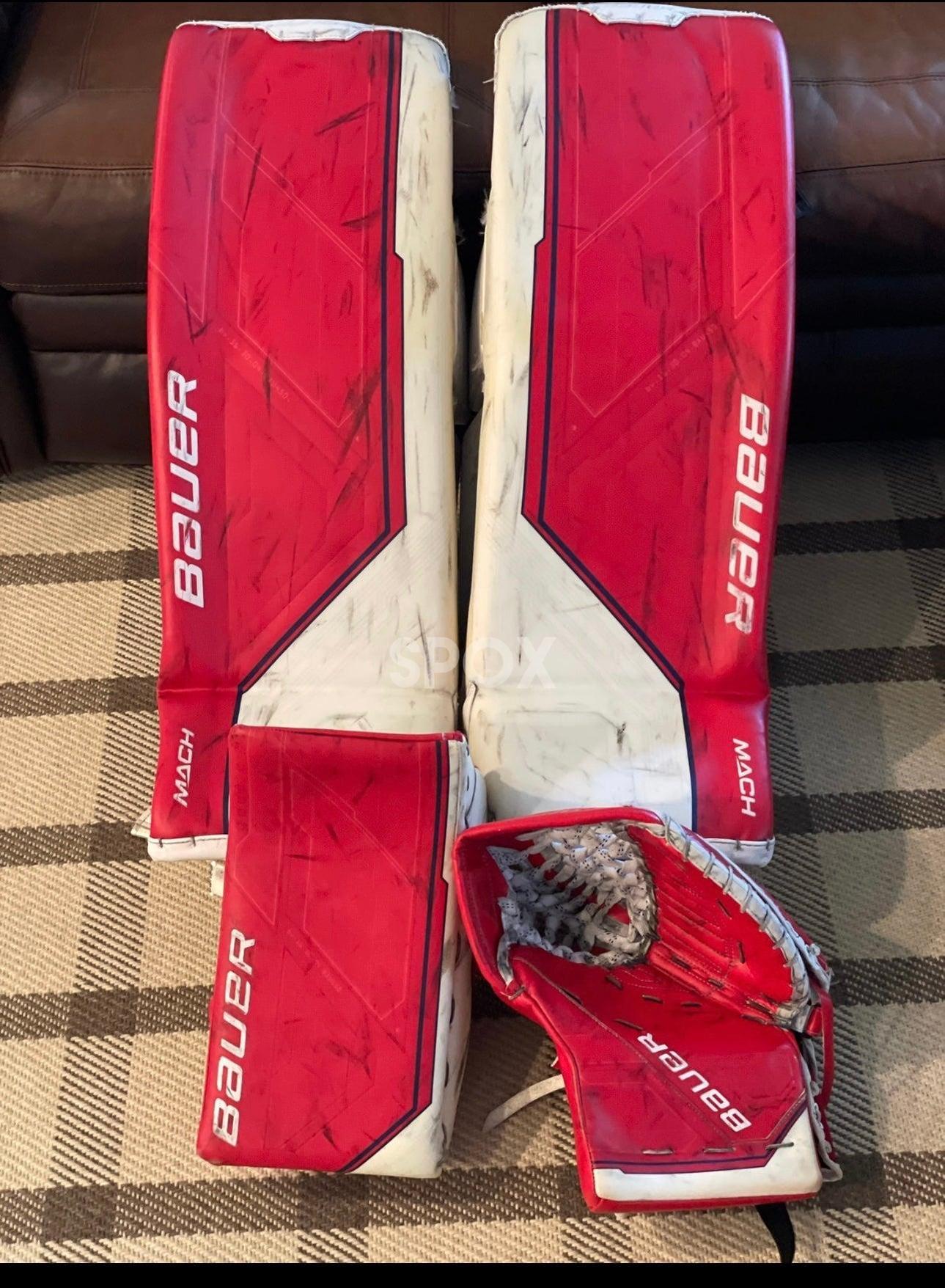 Bauer Mach Goalie Full Set – Senior 35" | Pro Stock Red