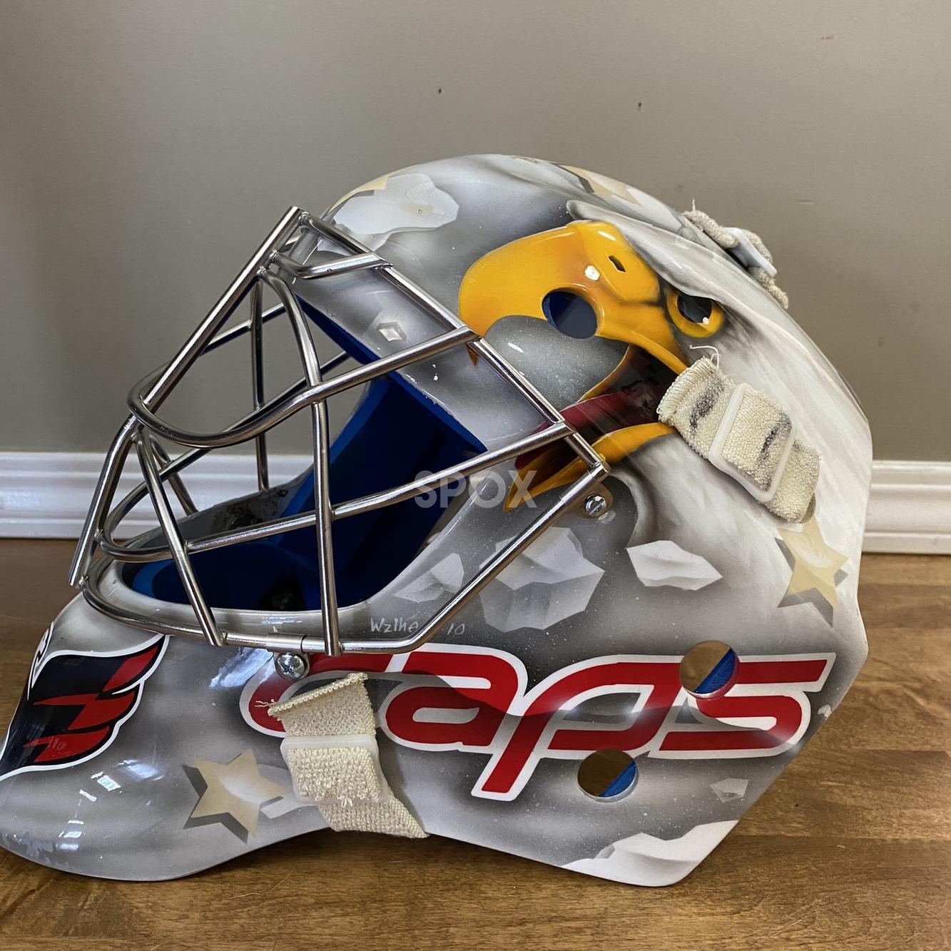 Senior Custom Painted Eddy Goalie Mask