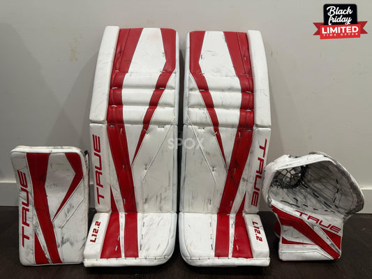 TRUE L12.2 SENIOR GOALIE FULL SET (35+2) – PRO-READY & INCREDIBLE CONDITION!