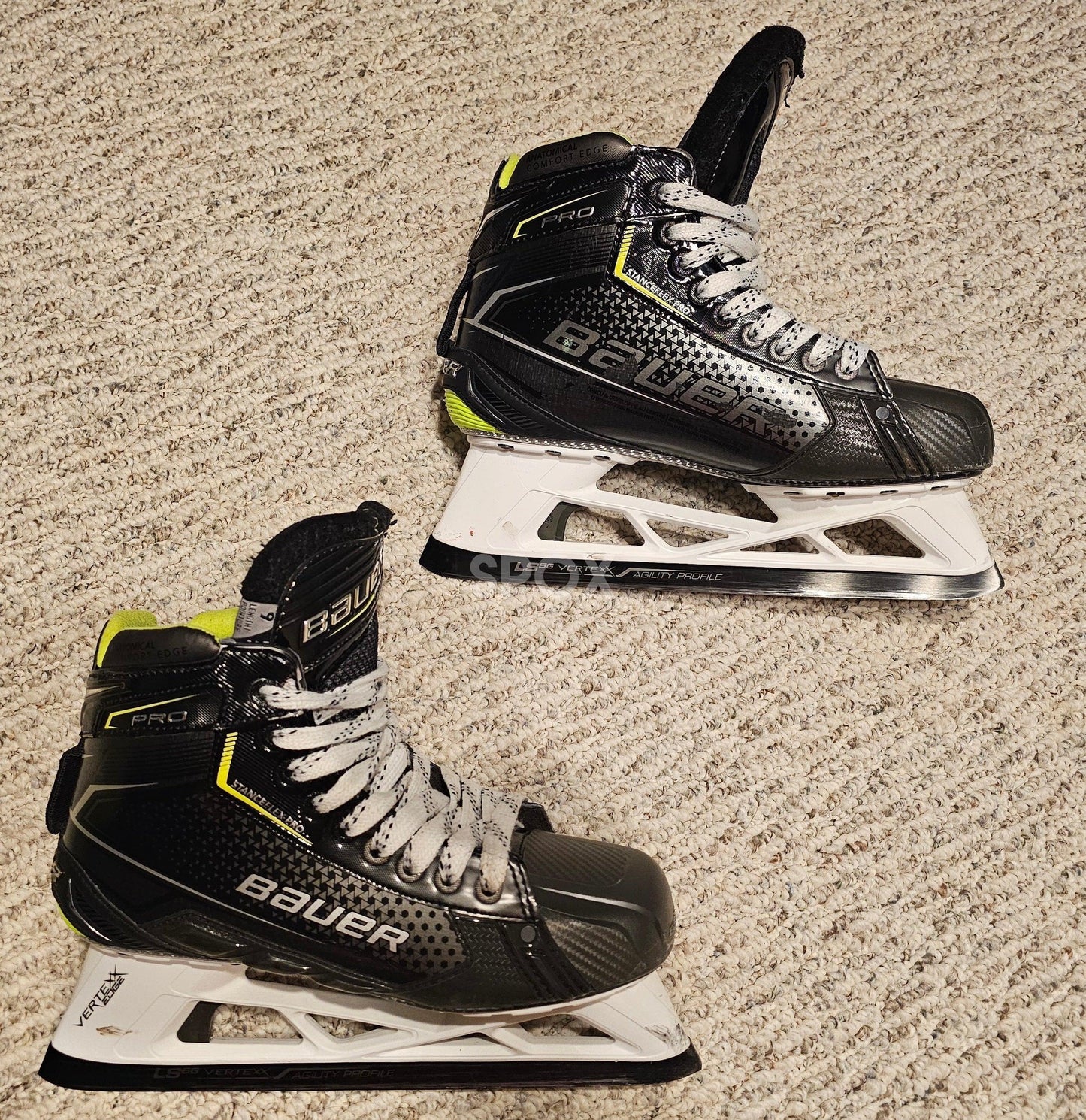 Bauer Pro Goalie Skates – Senior Size 9 Fit 2 | Ready-to-Play Performance