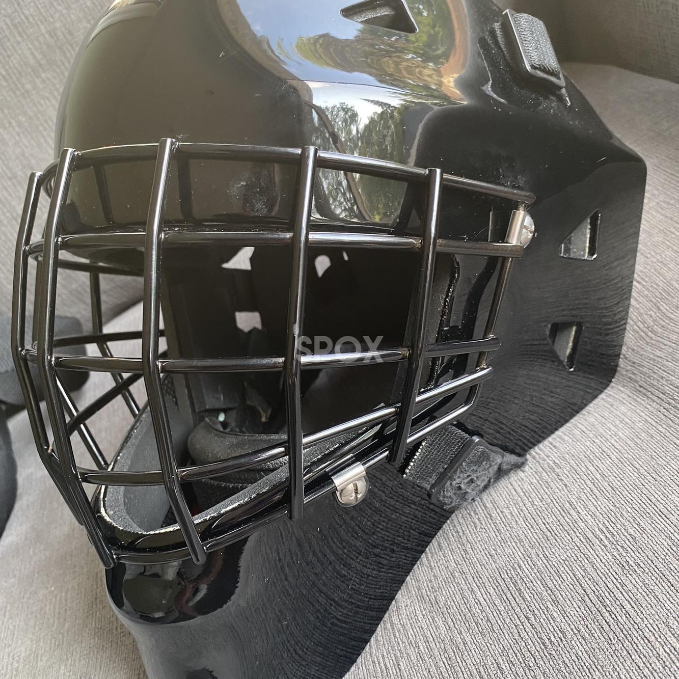 Masked Marvel Senior Goalie Mask | Great Condition | Black