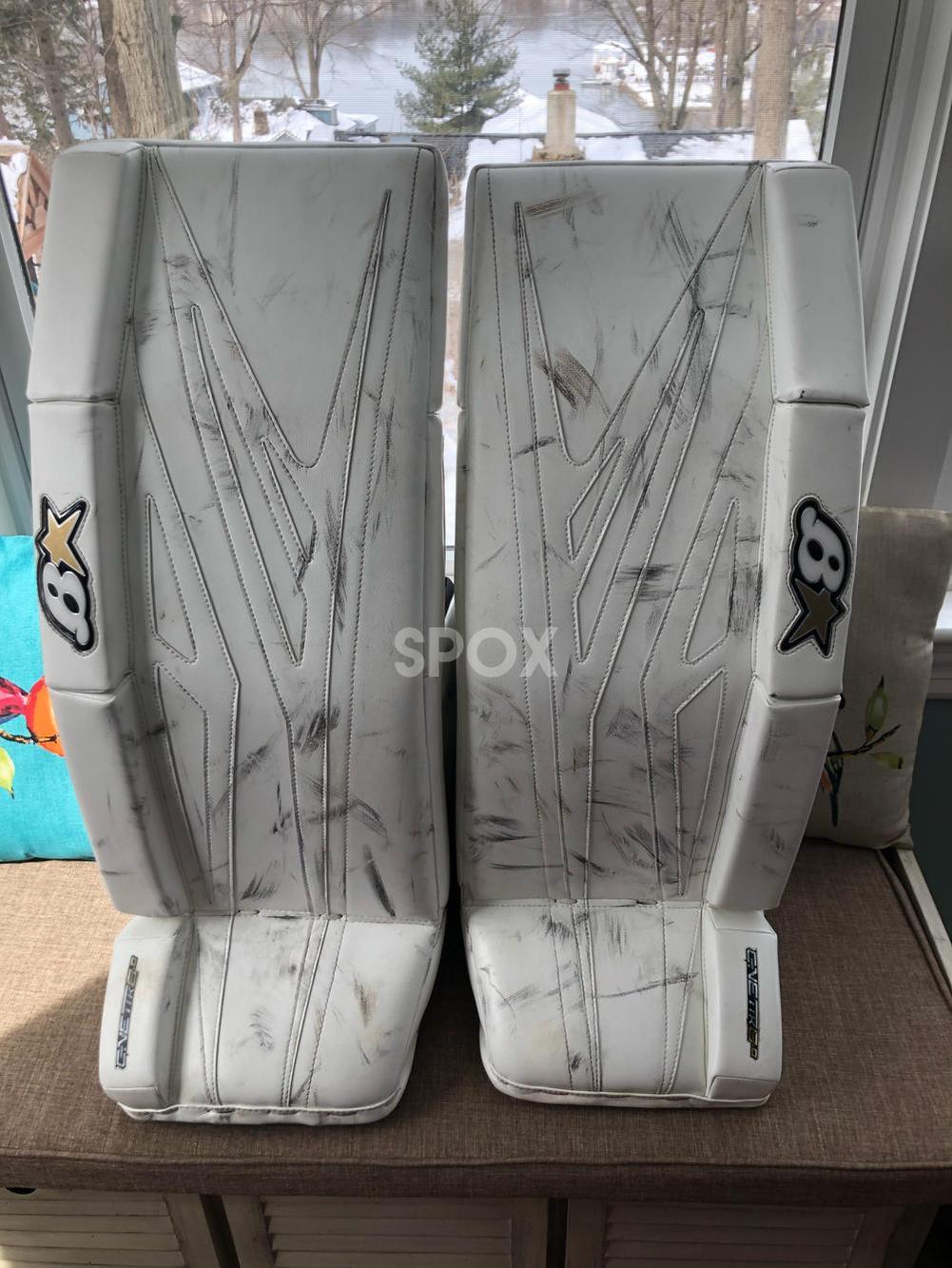 White Senior 33" Brian's G-Netik 8.0 Goalie Full Set – Game-Ready & Fully Integrated!