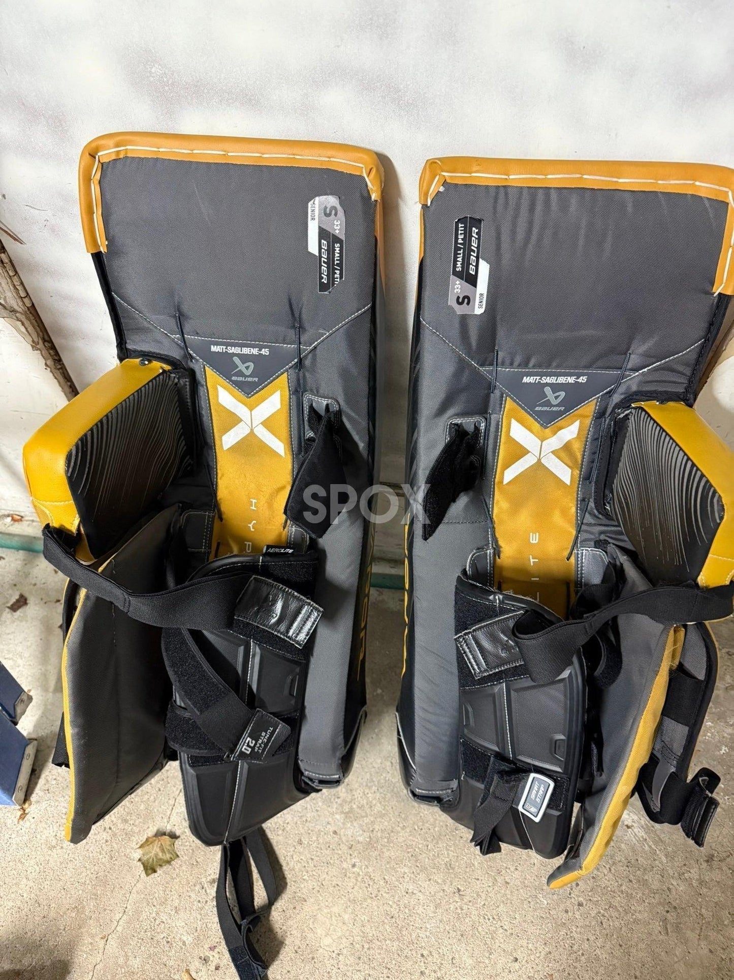 Bauer Hyperlite 2 Senior Goalie Full Set – 33" | Regular Hand | Yellow | Used