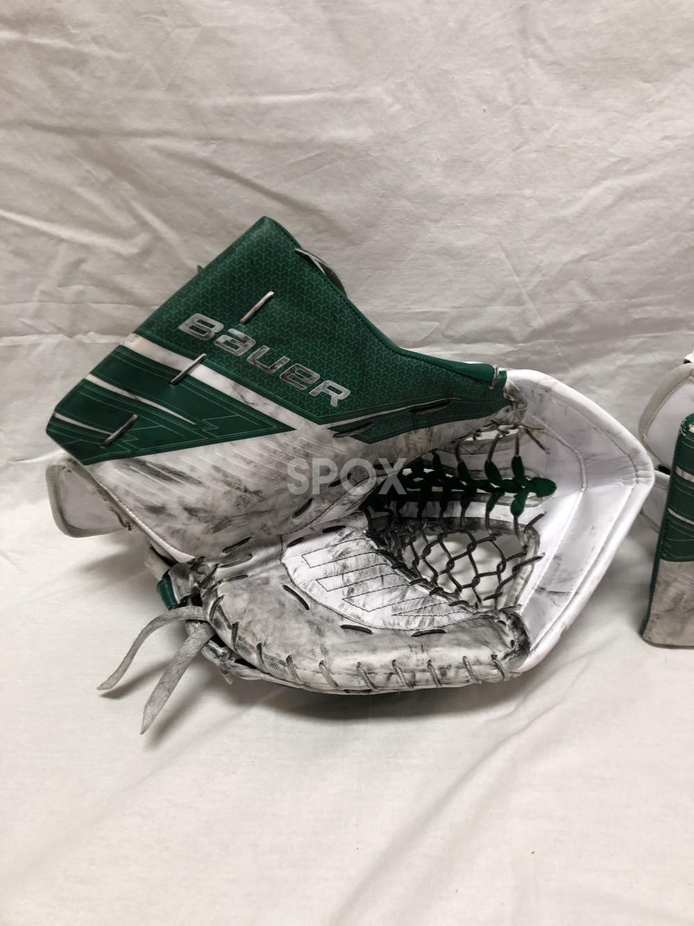 Oettinger Pro Return Bauer UltraSonic Goalie Glove Blocker Set | Pro Stock | Practice Used
