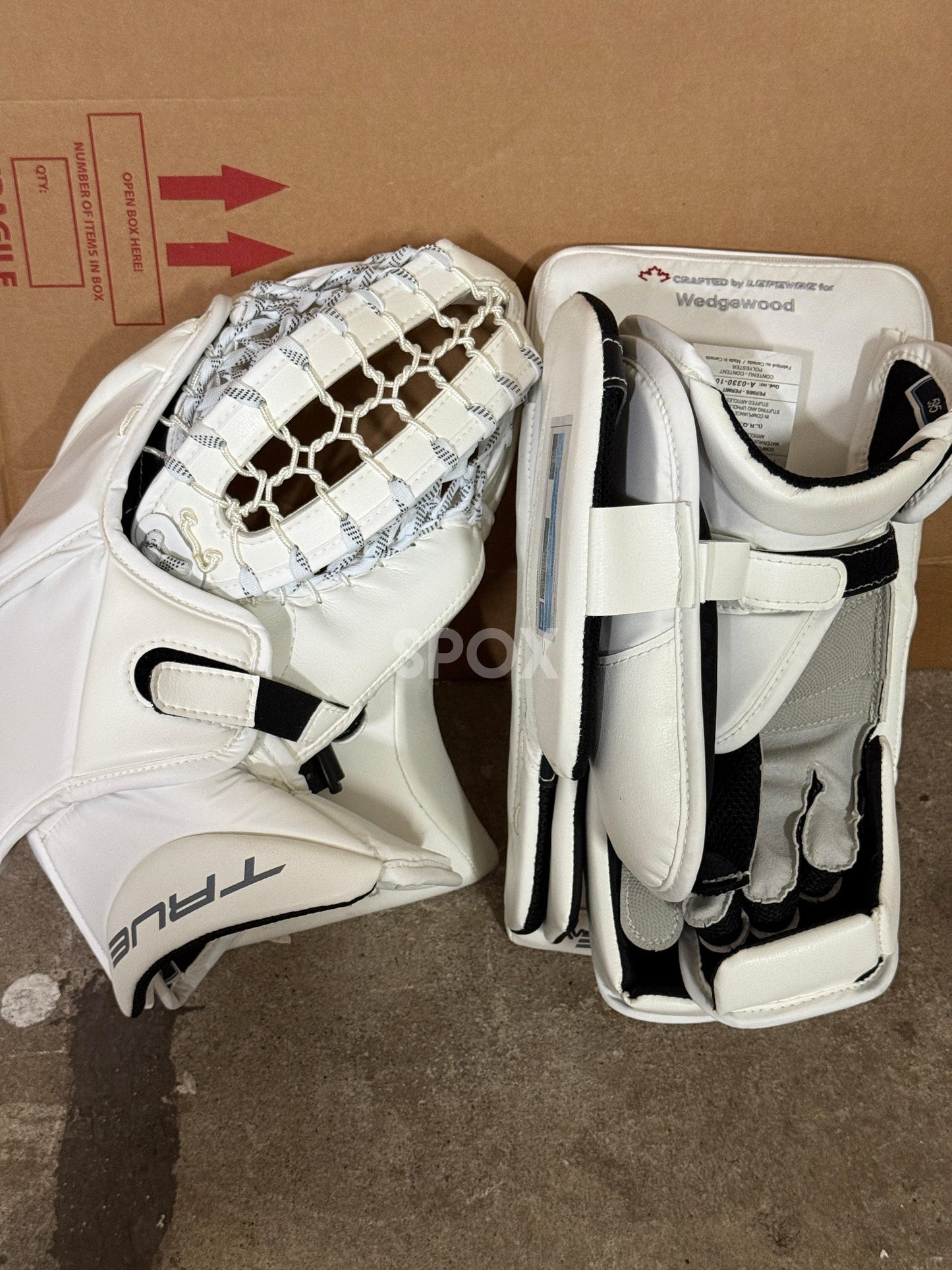 BRAND NEW True Catalyst PX3 580 Glove Blocker Set – Wedgewood | Pro Stock Senior
