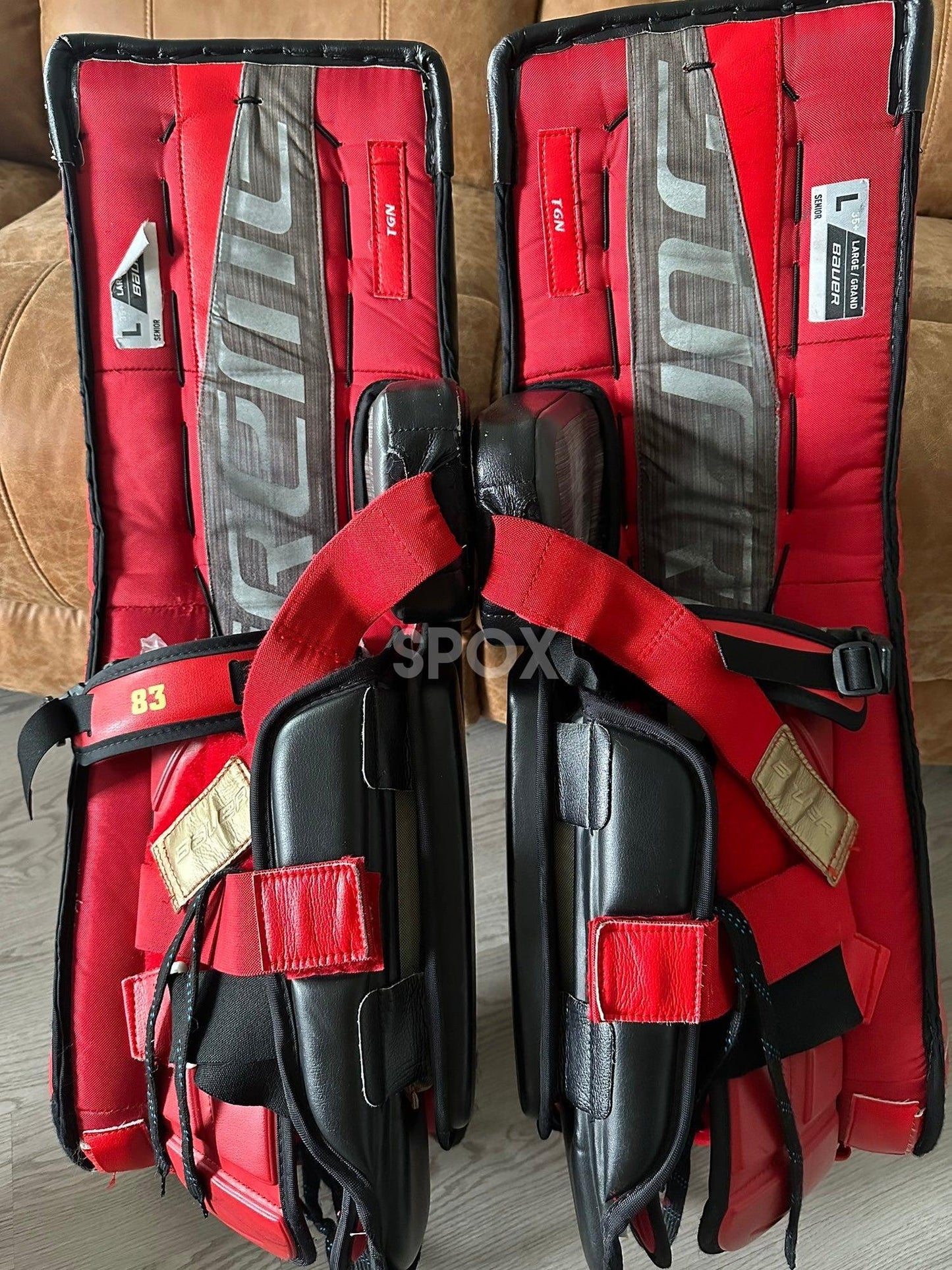 TGN Bauer Ultrasonic Goalie Full Set – Senior Large | Hot Rebounds!