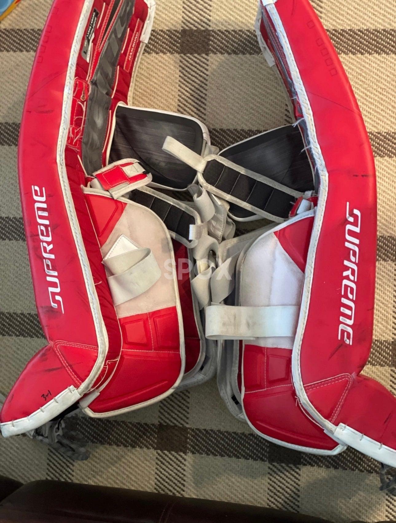 Bauer Mach Goalie Full Set – Senior 35" | Pro Stock Red