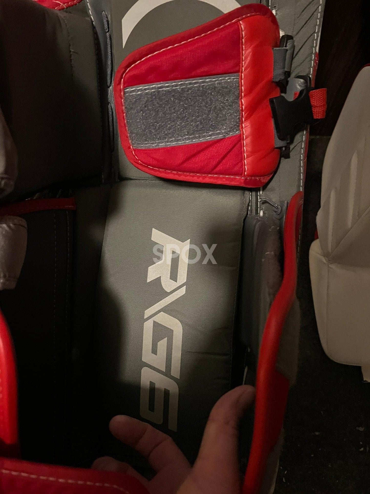 2023 Warrior Ritual G6 E+ Senior Goalie Full Set – Regular | 35" | Red