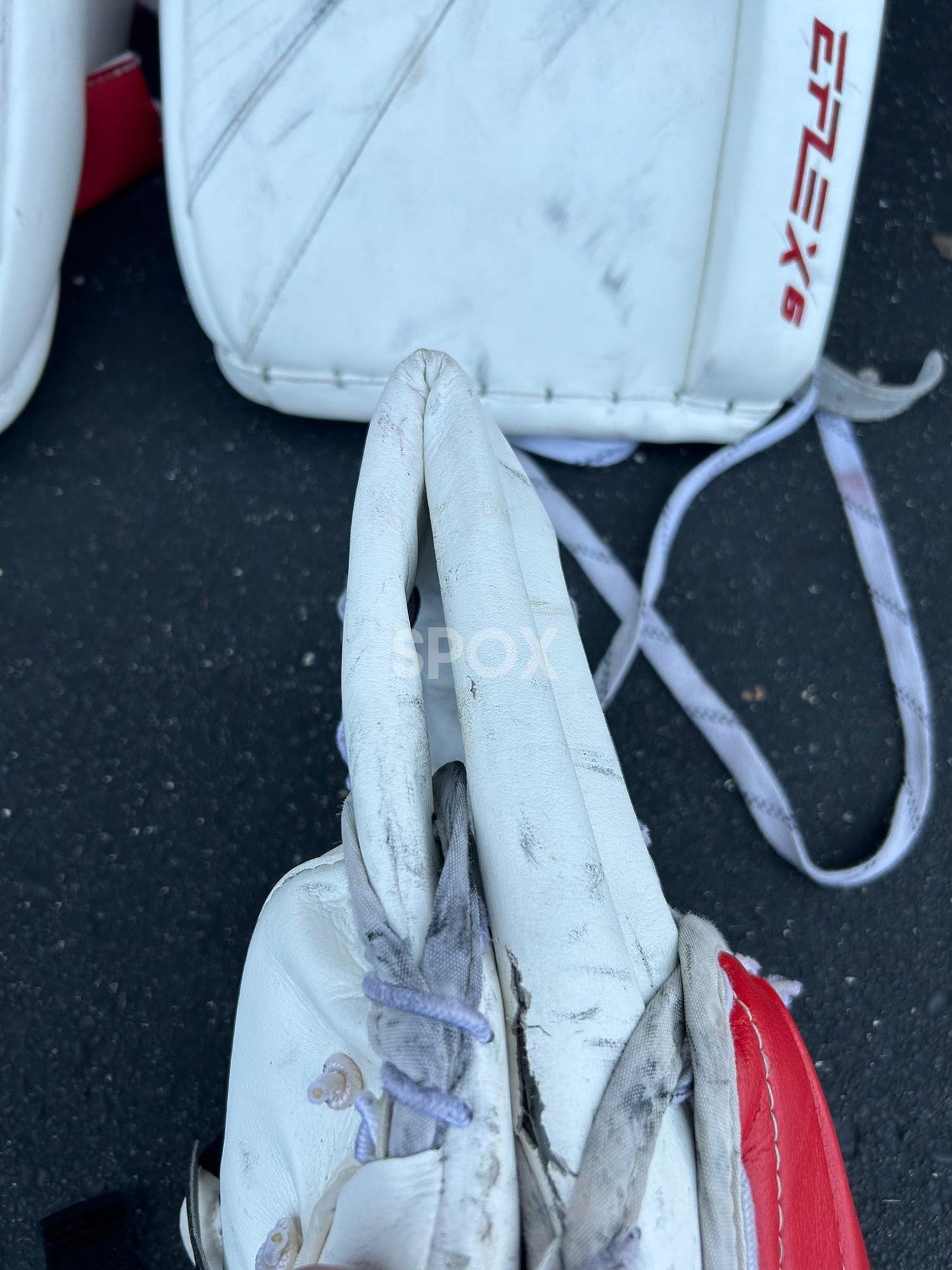 Used CCM Extreme Flex 6 Goalie Full Set – Senior 36+2 | Charlotte Checkers Edition