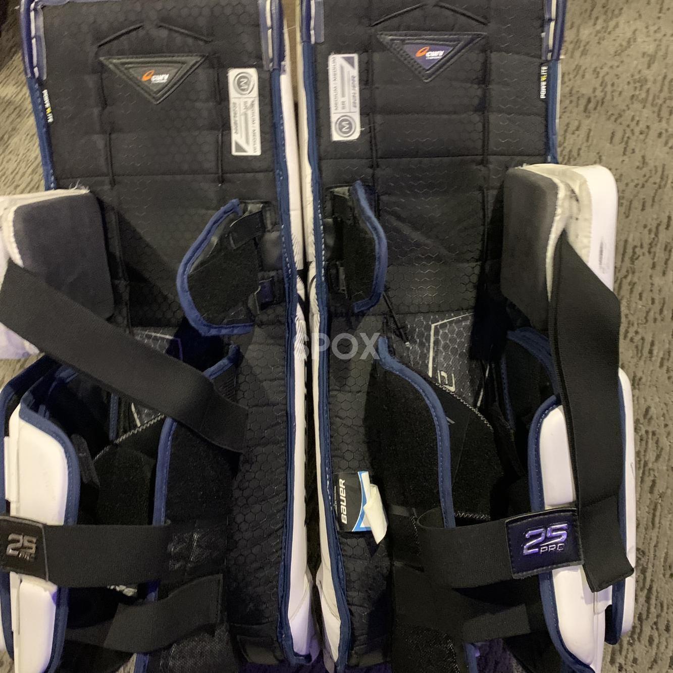 Lightly Used Bauer Supreme 2S Pro Goalie Leg Pads – Size Medium (34”) | Excellent Condition