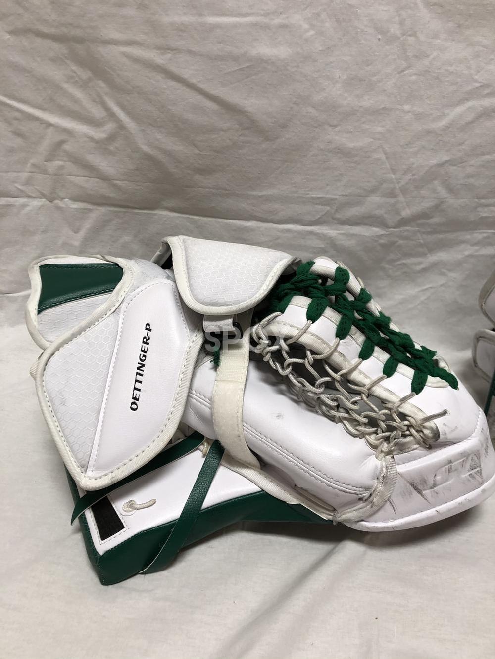 Oettinger Pro Return Bauer UltraSonic Goalie Glove Blocker Set | Pro Stock | Practice Used