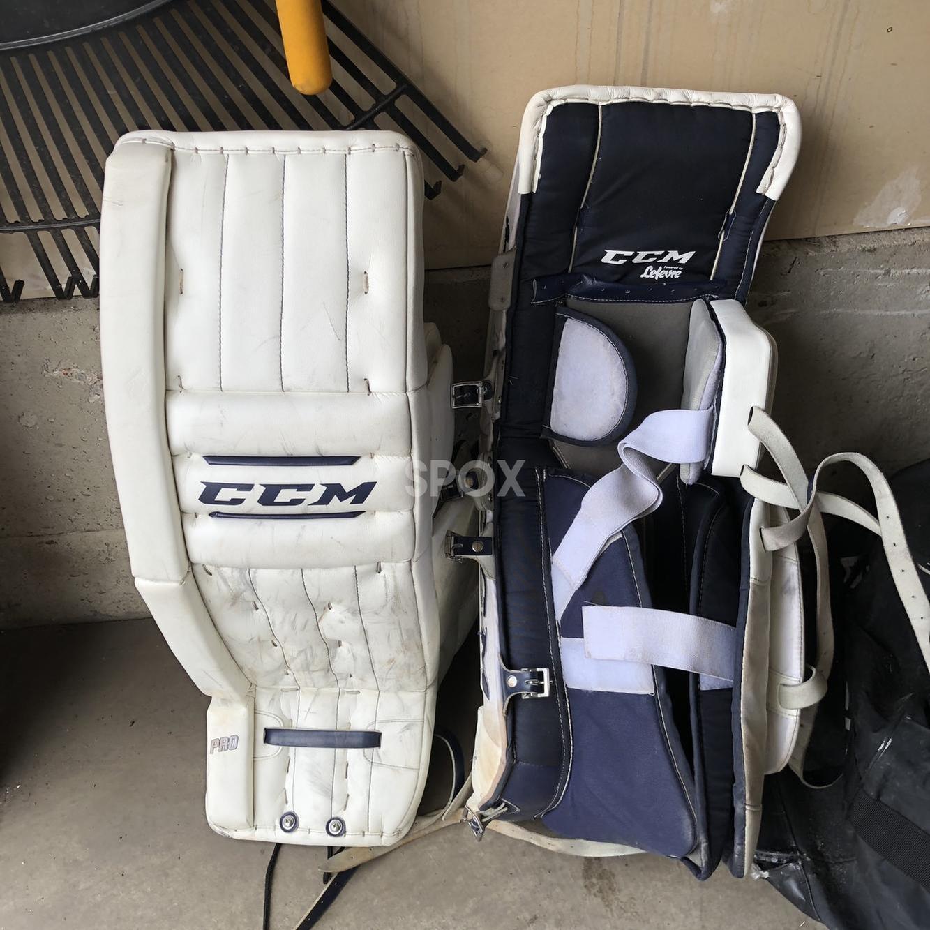 CCM Retro Flex Goalie Full Set – 34” +2 | Senior | White | Great Condition
