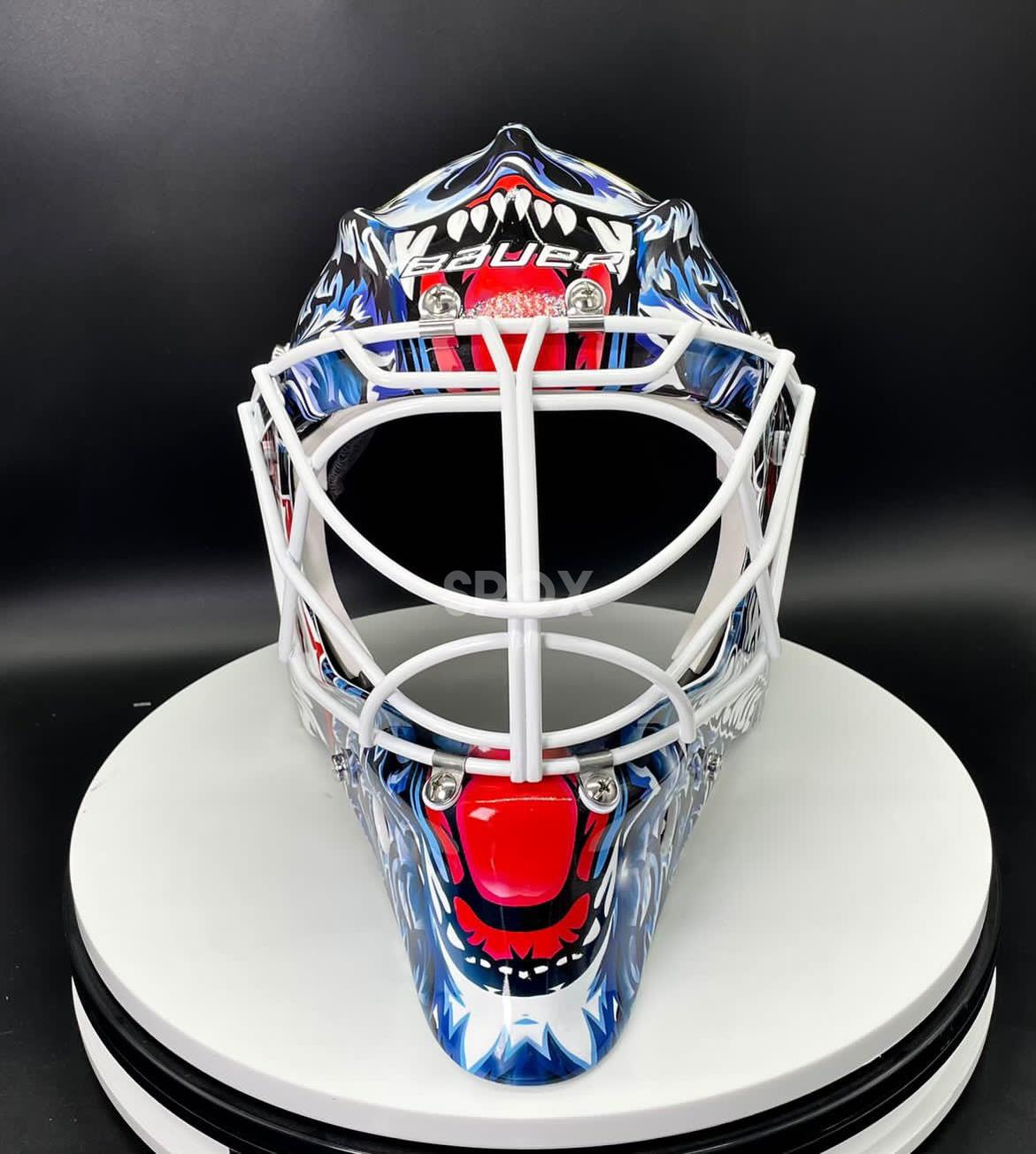 2022 Bauer Goalie Mask Pro Stock – Kassel Huskies