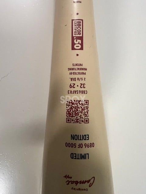 ⚾ 2025 Combat MFG Spec A1 Alloy BBCOR Bat – 32" / 29 oz (-3) | Game-Ready Yellow